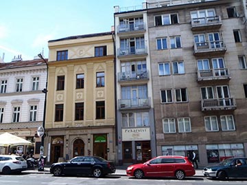Прага. Булочная на Штепанской улице, 13